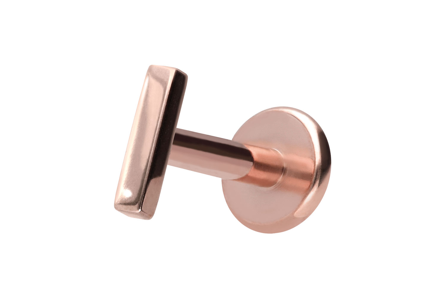 Titan Labret Piercing mit Innengewinde BALKEN